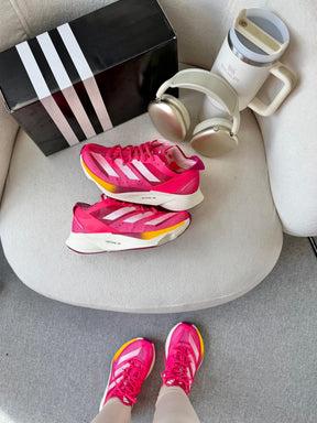 Tênis Adizero Adios Pro 3 Rosa Branco