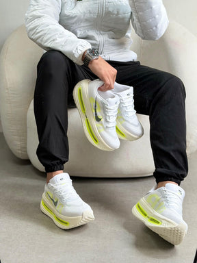Tênis Nike Vomero Importado Branco Verde