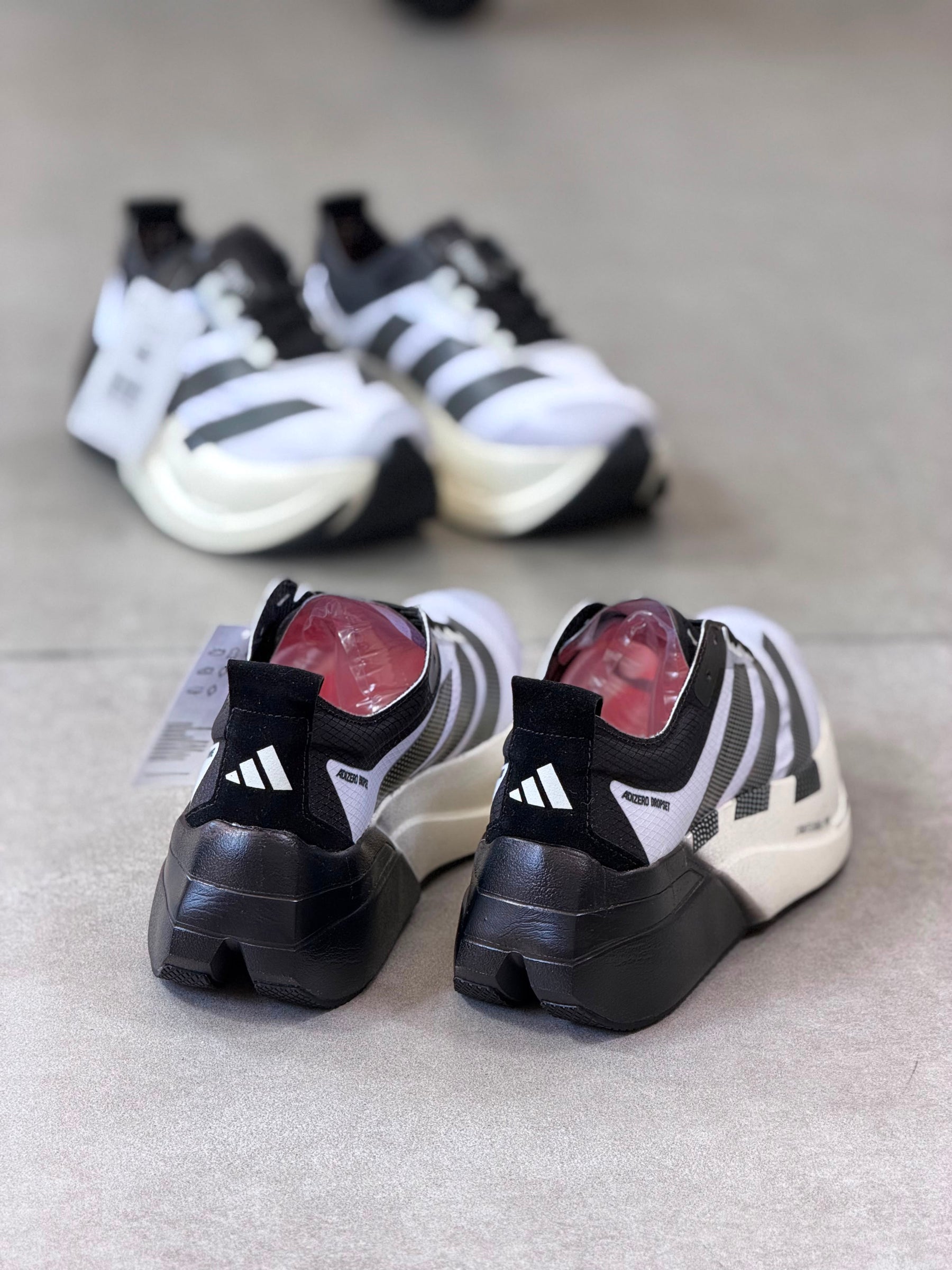 Tênis Adizero Dropset Branco Preto Preto