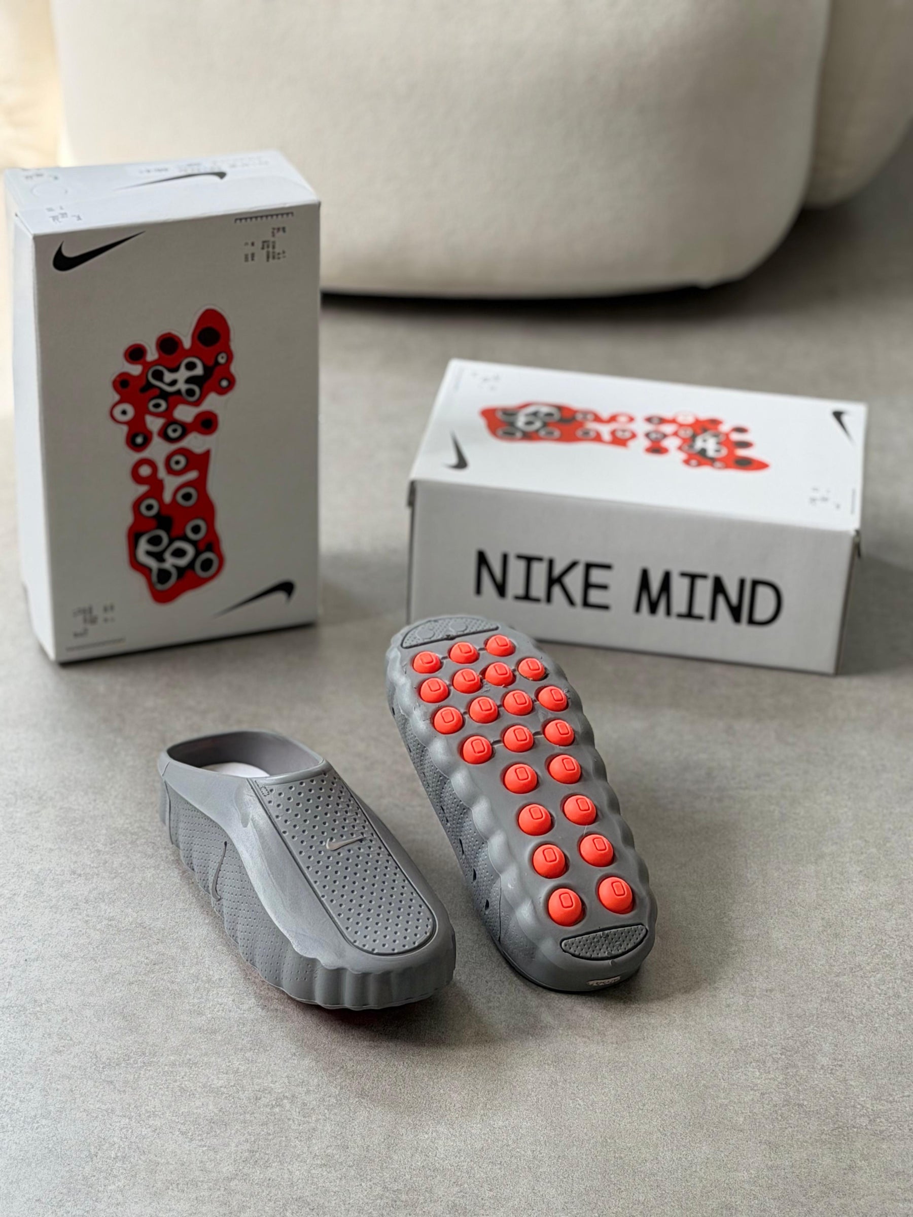 Slide Nike Mind 001 EVA Cinza