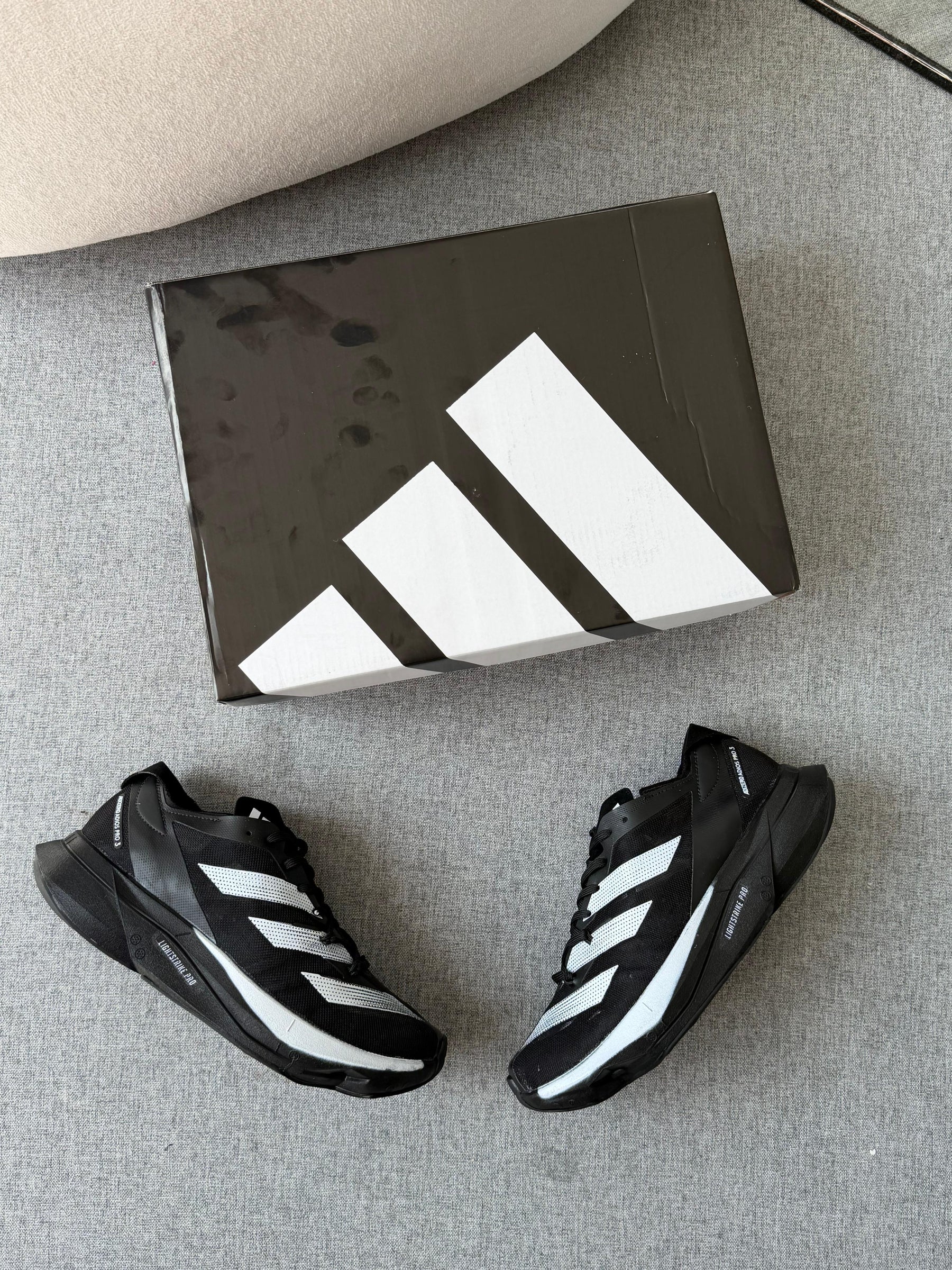 Tênis Adizero Adios Pro 3 Preto Preto Branco