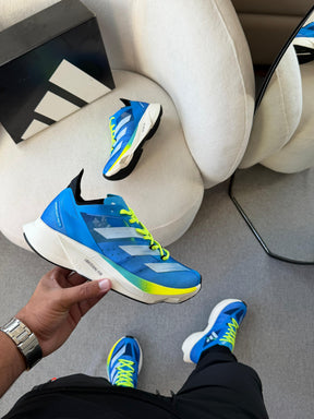 Tênis Adizero Adios Pro 3 Royal Off limão