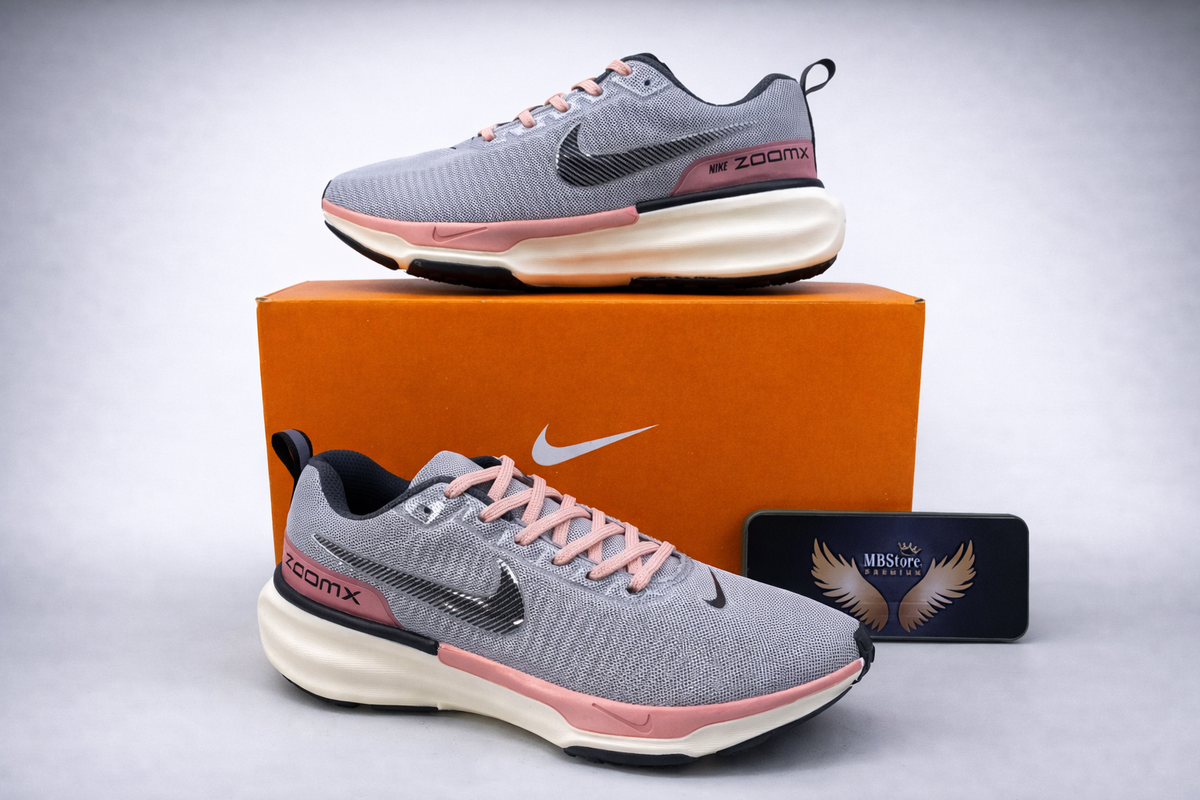 Nike ZoomX Grafite/Nude 2 Cadarços