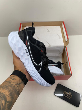 Tênis Masculino Nike React Infinity Run fk 4 Preto Branco
