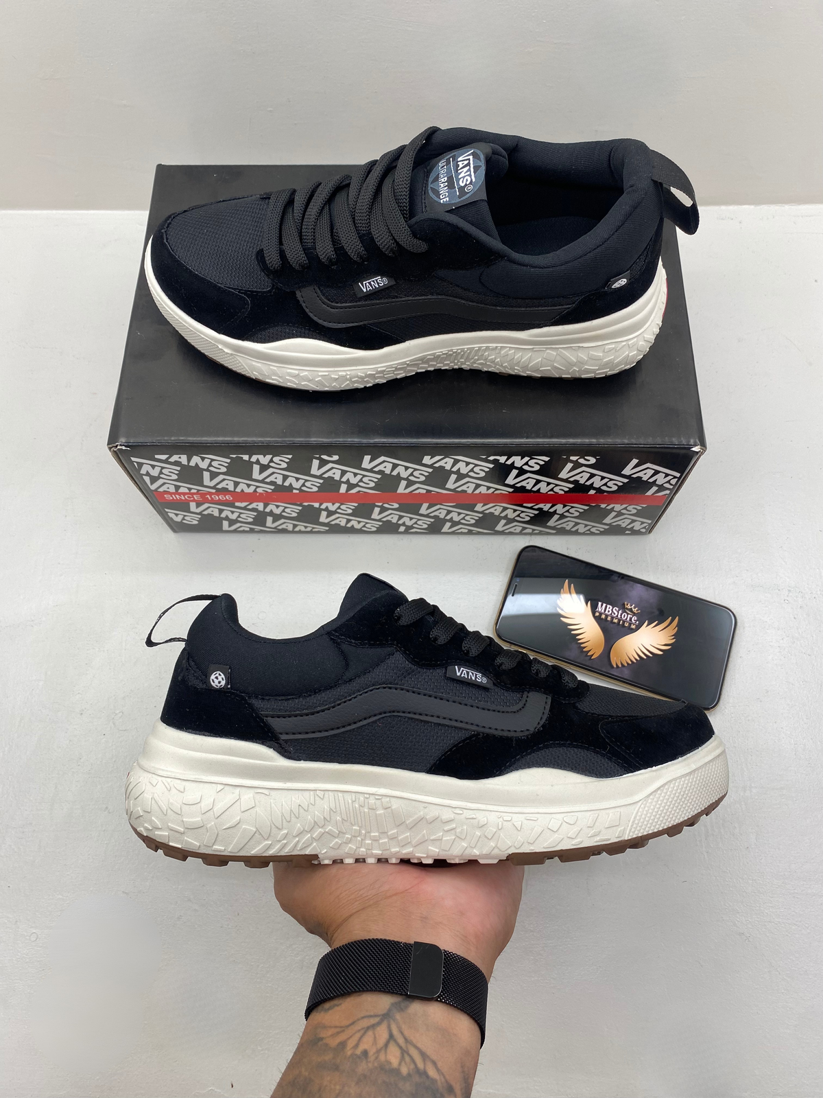 Vans UltraRange Neo Preto/Preto/Branco
