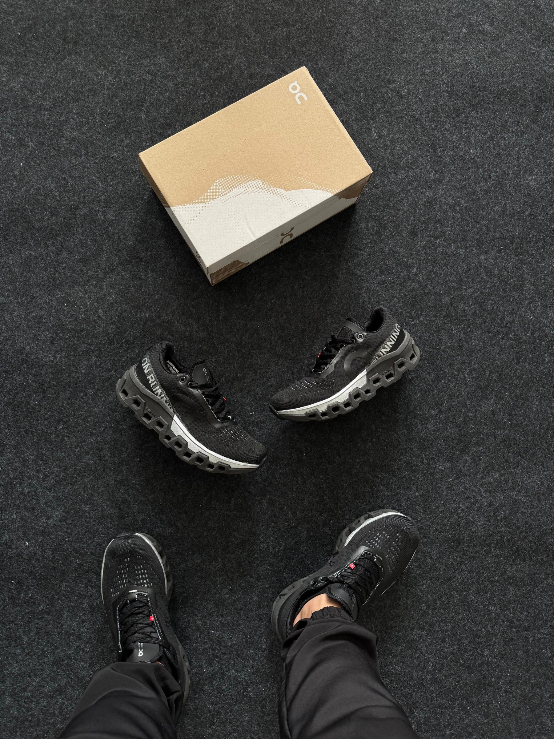 Tênis On Cloud Running Preto Preto Premium