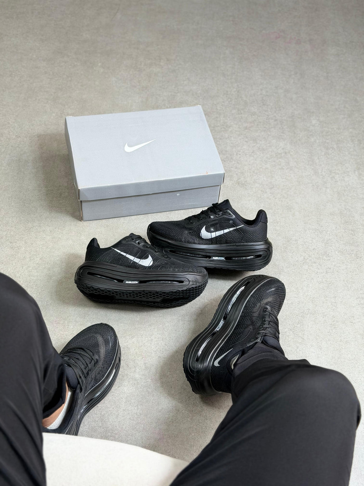 Tênis Nike Vomero Importado Preto Preto